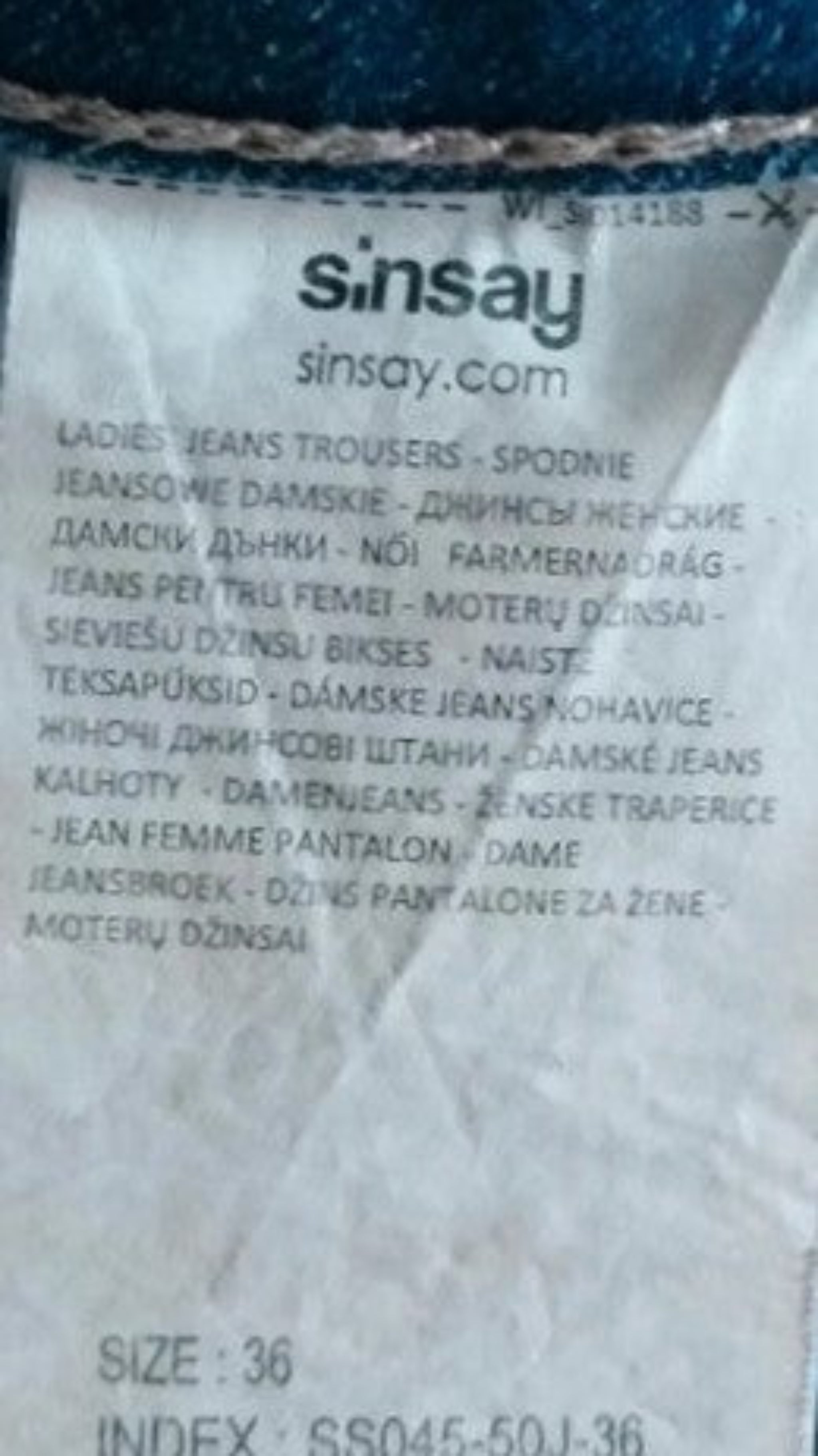 Damskie dżinsy Sinsay